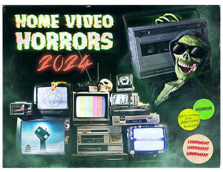 Home Video Horrors 2024 Calendar Cover